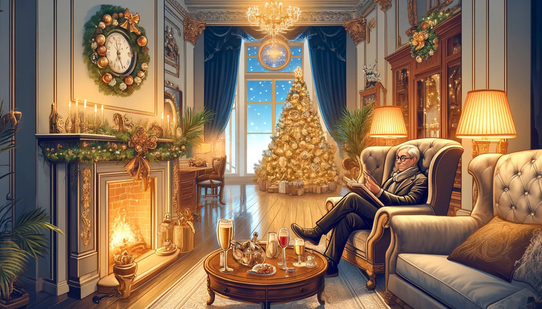 早期リタイアの優雅なクリスマス